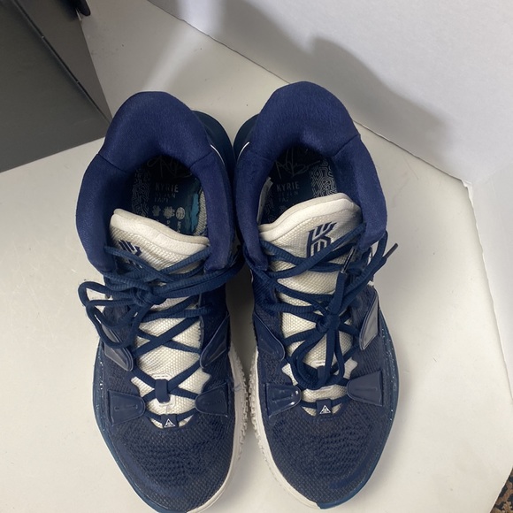 Nike Kyrie 7 TB Midnight Navy White Men’s Sneakers Size 9.5 (DA7767-402) main image 6